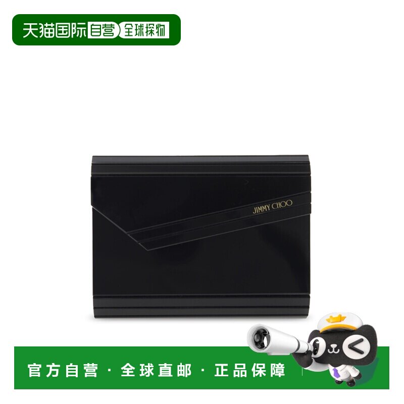 香港直邮JIMMY CHOO 女士钱包 CANDYACRBLACK CO 黑色 "Candy" cl