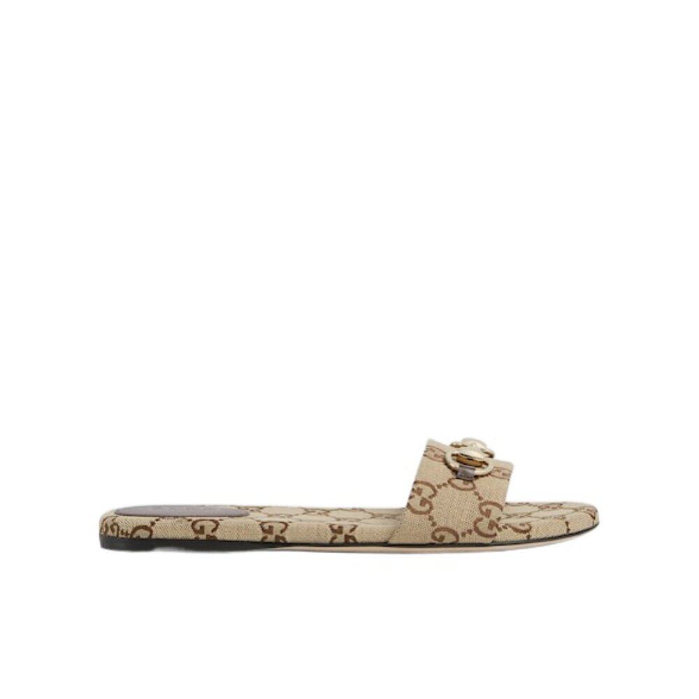 GUCCI 女士凉鞋 835828FAB102543 AW2025 花色 马衔扣凉拖