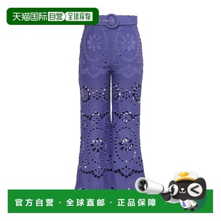 1239PSS244BLU阔腿裤 女士休闲裤 欧洲直邮ZIMMERMANN 1h可退