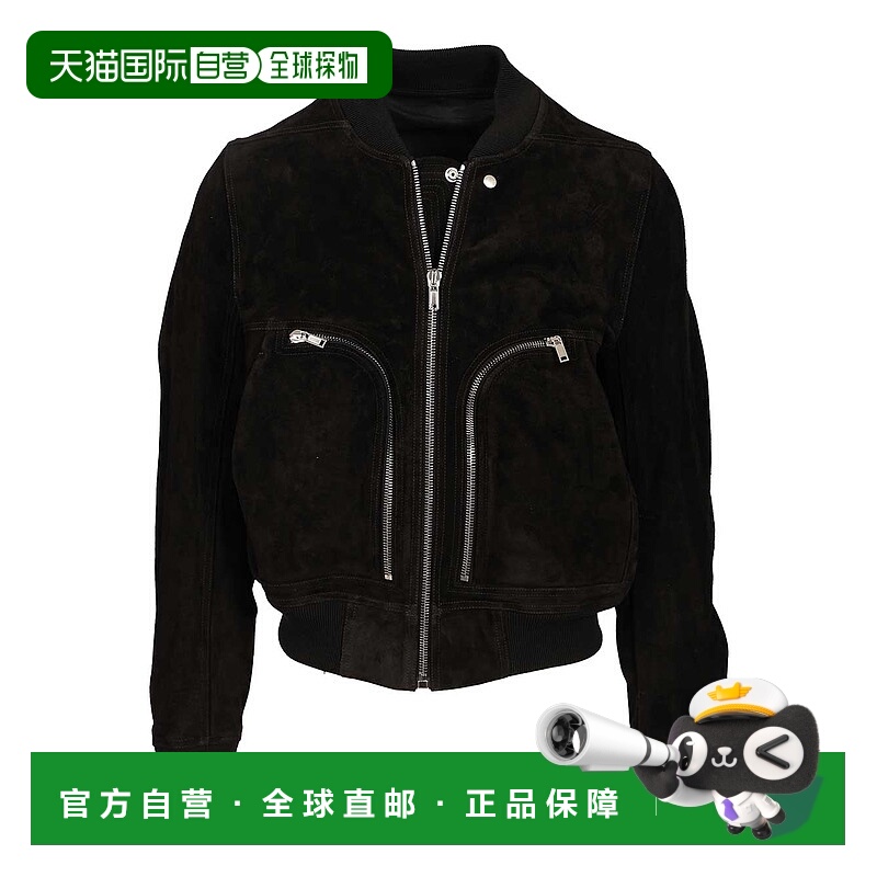 1h可退 香港直邮RICK OWENS 男士夹克 RU02E1749LCS09 AW2025 黑