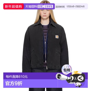 香港直邮CARHARTT WIP 女士 黑色 OG Detroit 牛仔夹克 I03625989