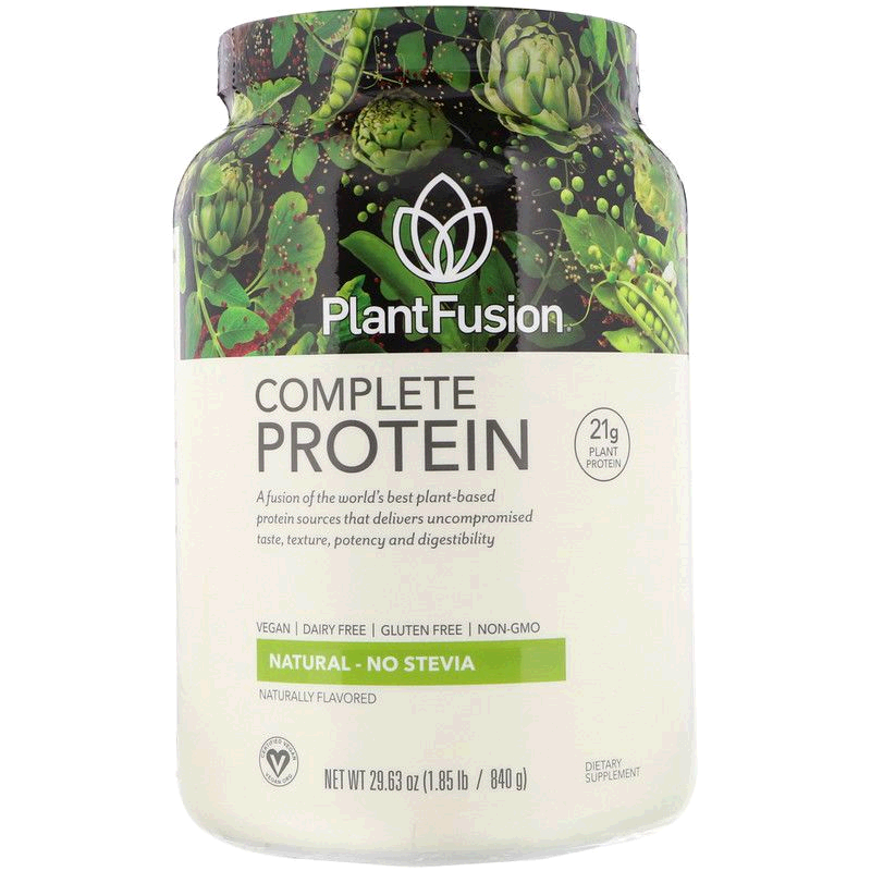 香港直邮PlantFusion,全蛋白质，天然，1.85 磅（840 克）消化酶