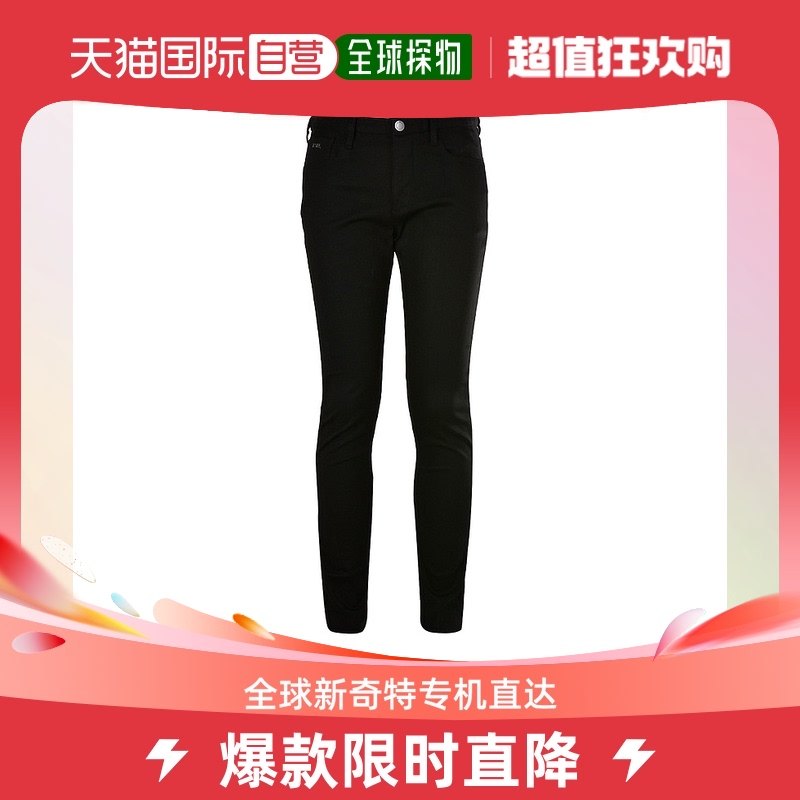 香港直邮Emporio Armani 安普里奥 阿玛尼 男士黑色裤子 3G1J11-D