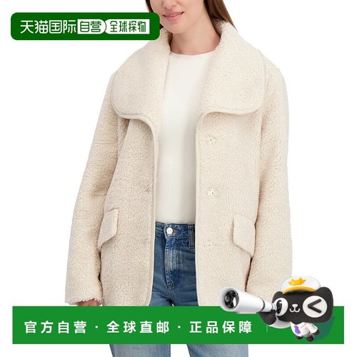 自营Laundry by Shelli Segal Coat - Beige 外套美国直发奥莱