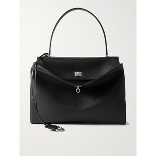 潮奢 Balenciaga 巴黎世家 男士 Rodeo 大号皮革肩包 7897442AA4U