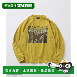 1h可退 日本直邮relume 男士 BEASTIE BOYS联名 vintage风宽版长T