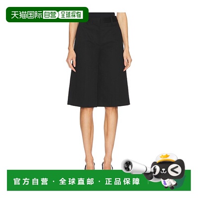 1h可退 香港直邮NILI LOTAN 女士 Erza 短裤 12354W1236 black黑