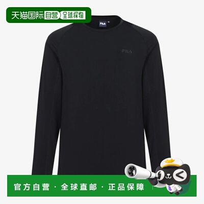 韩国直邮FILA Wheela 高性能磨毛长袖 T 恤 FS254RL02U001002
