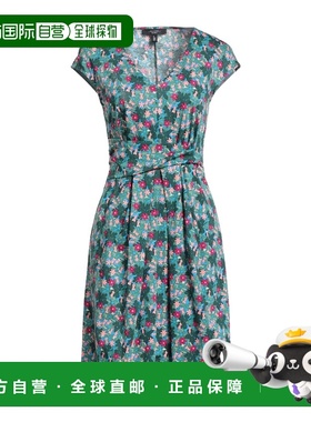 香港直邮Weekend Max Mara 女士 褶裥连衣裙 green绿色 舒适时尚