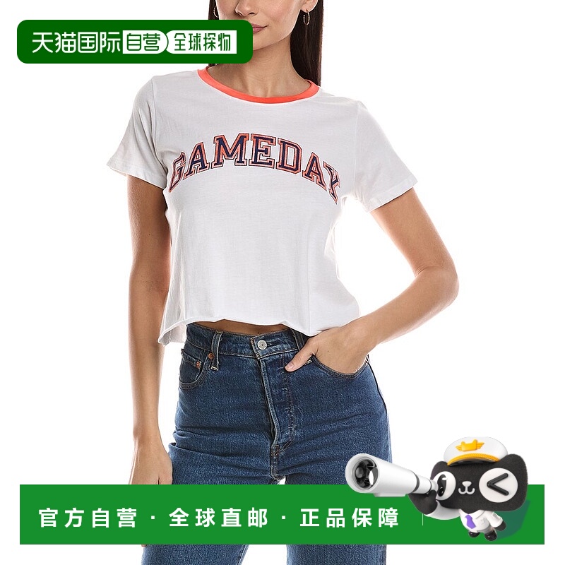 自营Prince Peter Gameday Syracuse Oversized Crop T-Shirt - w