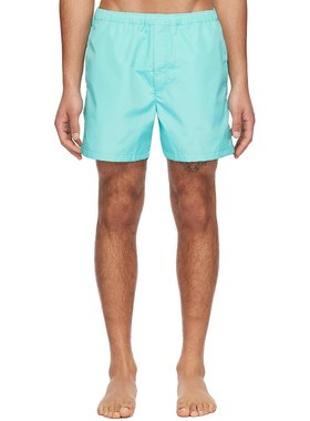 潮奢 Valentino 华伦天奴 男士 蓝色抽绳泳裤 4V3UH040A0B