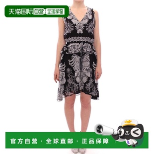 sachin 丝绸花卉图案直筒鸡尾酒女式 babiSachin Babi 连 自营