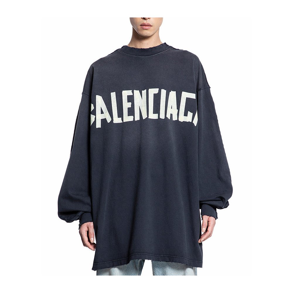 潮奢 Balenciaga巴黎世家男士长袖T恤 791613TQVQ6