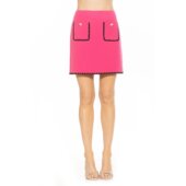 裙子 alexia 粉色 直发 Faith admor 美国奥莱