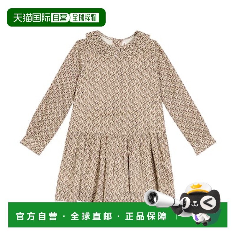 香港直邮Bonpoint 女童 Mariela 花朵棉质连衣裙童装