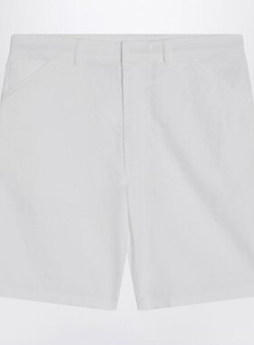 Prada 普拉达 男士 白色棉质短裤 SPH461OOO16FS