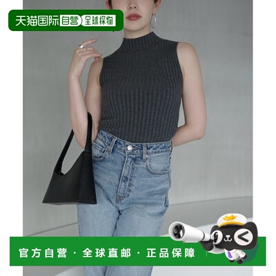 1h可退 日本直邮anuans 女装 诺斯利布羊毛针织打底衫 高领立体宽