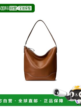 1h可退 香港直邮Lauren Ralph Lauren 女士 Tasha 皮革大号水桶包