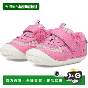 自营 Stride Rite Apollo BG038302运动童鞋粉红色舒适步行鞋FZP5