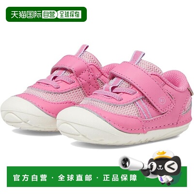 自营 Stride Rite Apollo BG038302运动童鞋粉红色舒适步行鞋FZP5