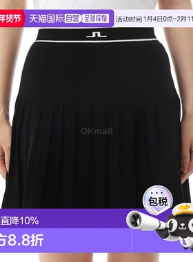 韩国直邮J.LINDEBERG 伊甸园针织裙（GWSD12903-9999） 裤裙/裙子