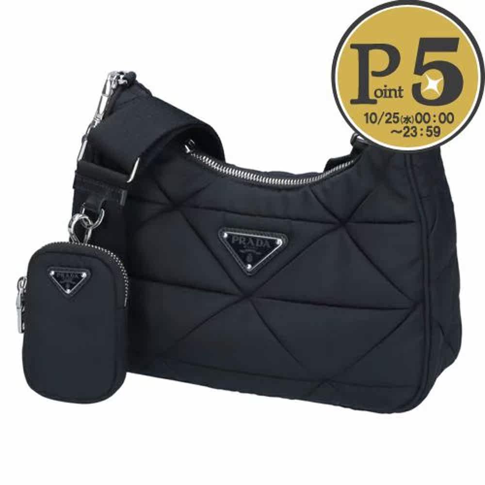 日本直邮PRADA 单肩包 1BC151 RDJN B9O F0002 NERO