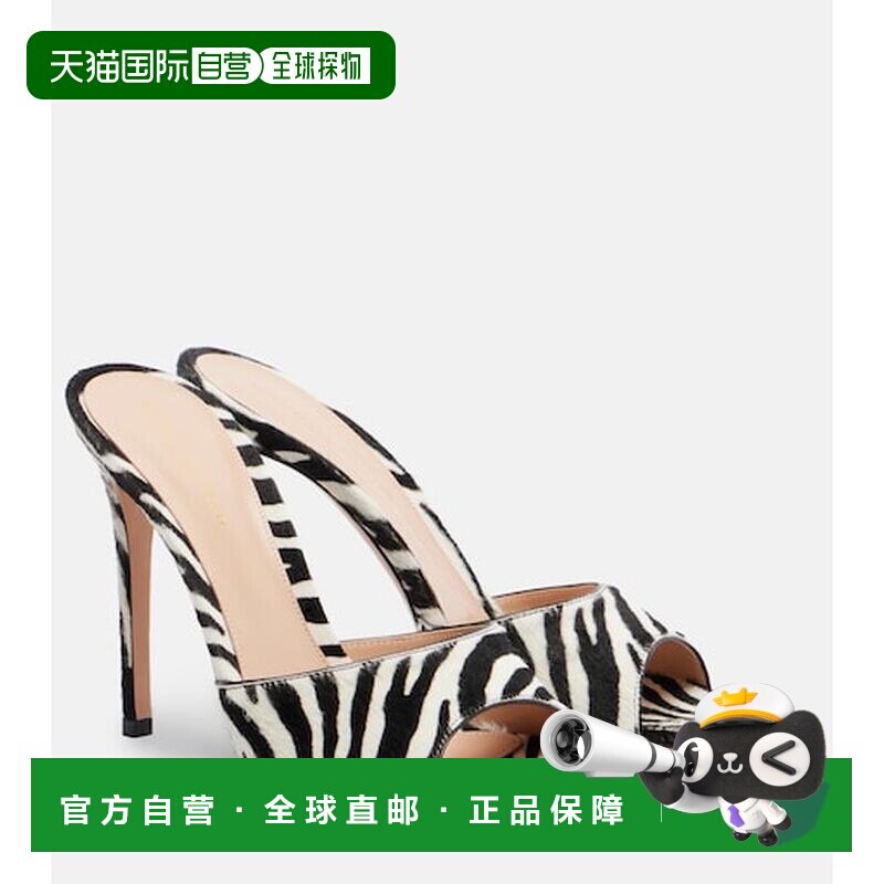 香港直邮GianvitoRossi吉安维托 罗西Elle女士凉鞋图片
