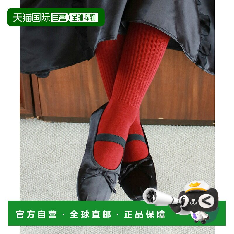 1h可退 日本直邮mic by Olu. 女士缎面蝴蝶结芭蕾鞋 轻盈舒适 MI2