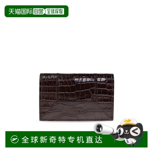女士卡包 1h可退 CHOO DMNELLOJZICHOCOLATEGOLD 香港直郵JIMMY