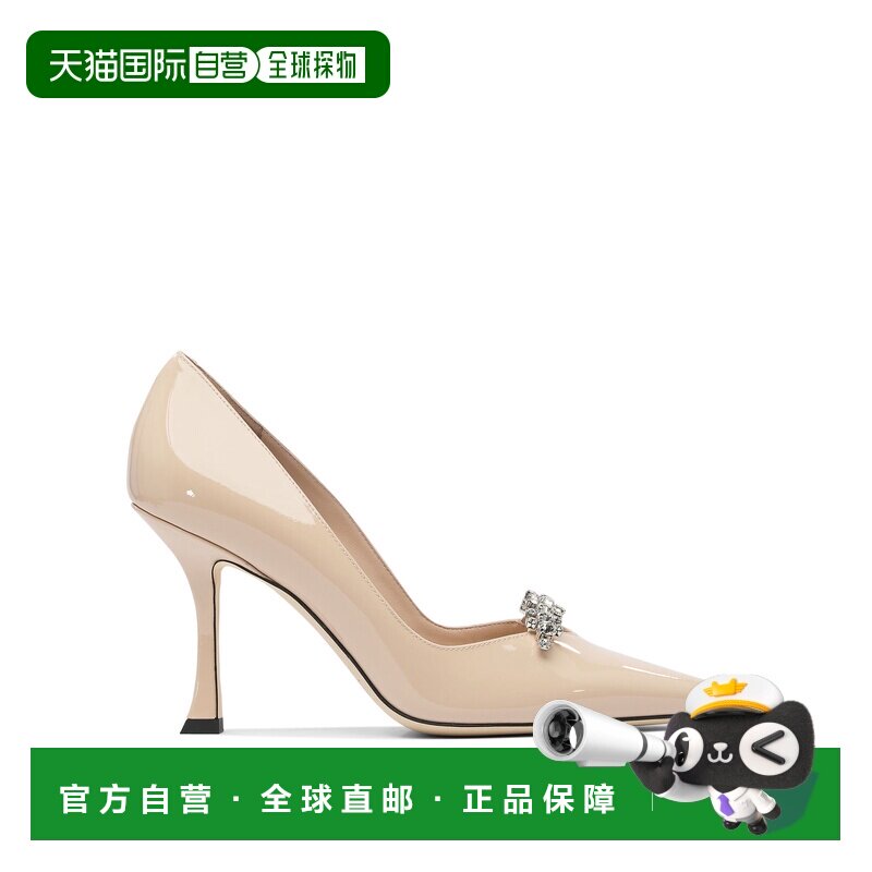 香港直邮JimmyChoo周仰杰Belinda 90 mm女士高跟鞋【付后1h可退】