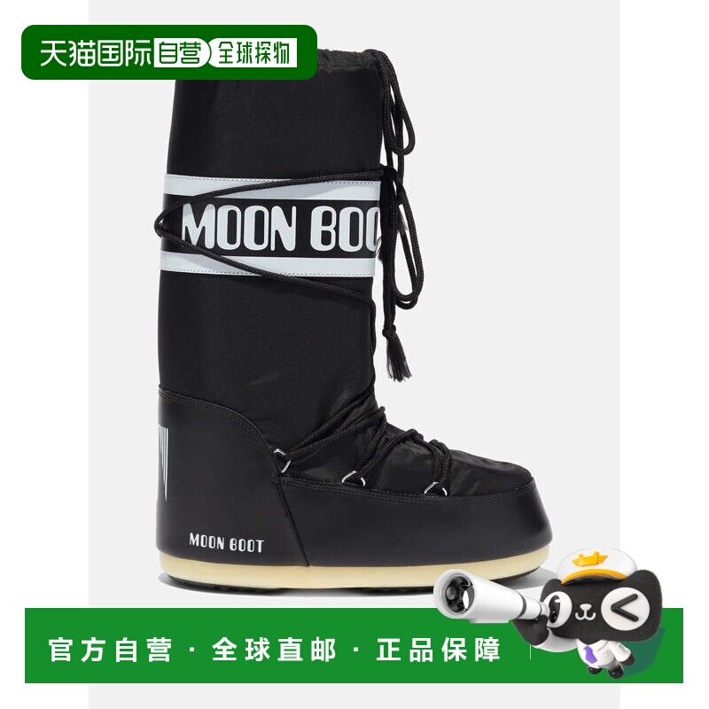 自营Women's Moon Boot Icon PR Snow Boots Black Insulated VER图片