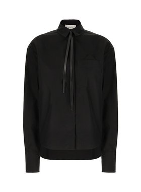 Sportmax 斯宝麦斯 女士 黑色羊毛衬衫 MAPPA004