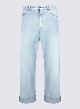 VALENTINO 男士牛仔裤 6V3DE04GARE508 SS2025 蓝色