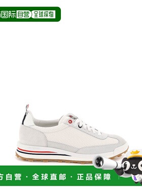 1h可退 香港直邮Thom Browne 汤姆 布朗 男士 徽标休闲运动鞋 MFD