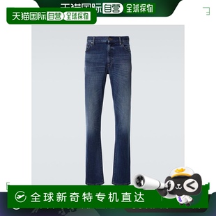 004093 香港直邮Zegna 杰尼亚 男士 中腰紧身牛仔裤