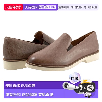 自营SoftWalk Whistle II Flats WoStone Leather Slip On Loafer