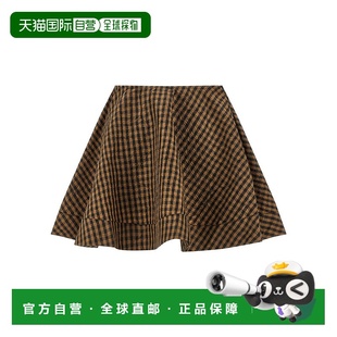 SS2026 A1090074925 棕色 Brown 香港直邮GANNI And 女士半身裙