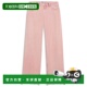 pin fit bossPink 自营hugo rigid loose light jeans denim