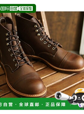 日本直邮REDWING Iron Ranger男士工作靴 #8111 IRON RANGER RED