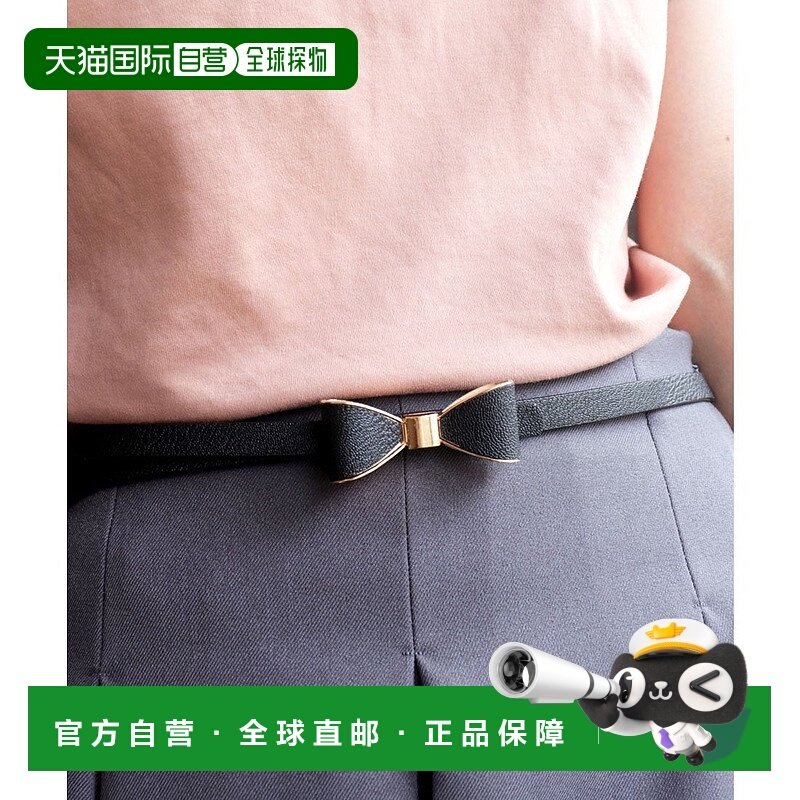 日本直邮florge 缎带主题细款皮革腰带 FL8218EW009479 腰带,箱包皮具/热销女包/男包,手拿包,淘宝优惠券,粉丝福利购,淘宝优惠卷