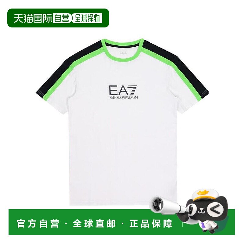 香港直邮EA7 Emporio Armani logo印花短袖T恤 2730274A209圆领