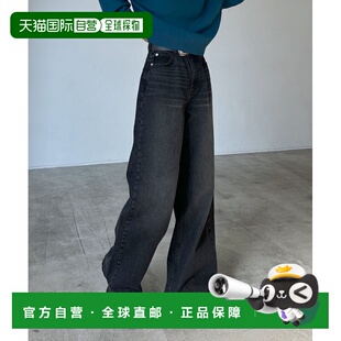 1h可退 日本直邮PAGEBOY 女装 高腰宽松直筒棉质女裤 625437