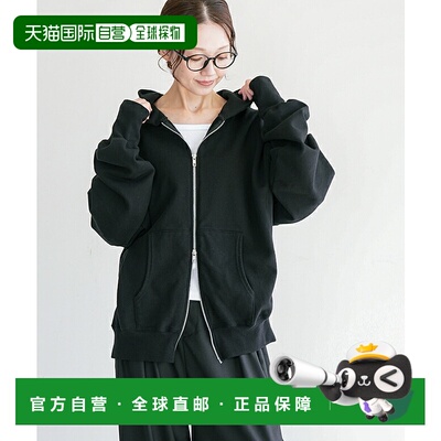 日本直邮SOLAMONAT 女士柔软大拉链连帽衫 [SMA-FW-BIG-ZIPPK]