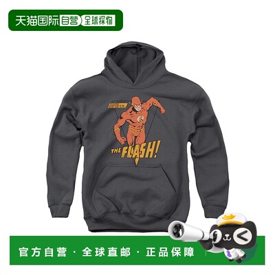 自营 gildanDC Comics Flash Whirlwind 青年套头连帽衫/连帽运动