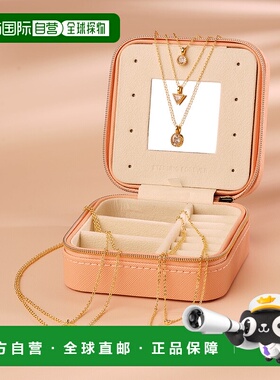 自营 sterling forever珠宝盒和分层项链套装-金色 美国奥莱直发