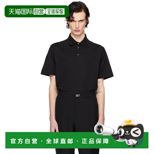 1h可退 香港直邮潮奢 Givenchy 纪梵希 男士 黑色 Classic Fit Po