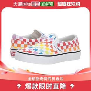 童鞋 小童 款 香港直邮潮奢 女童经典 大童 便鞋 Vans