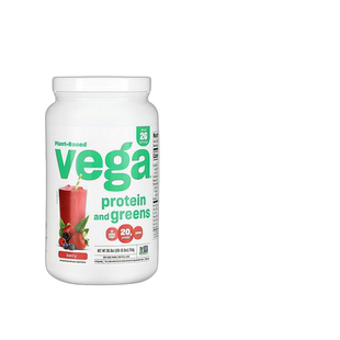 香港直发Vega维加植物基蛋白粉浆果味健康营养补充维生素754g