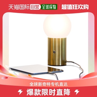 LED USB 美国奥莱 brightechKai 台灯带 黄铜 直发 端口