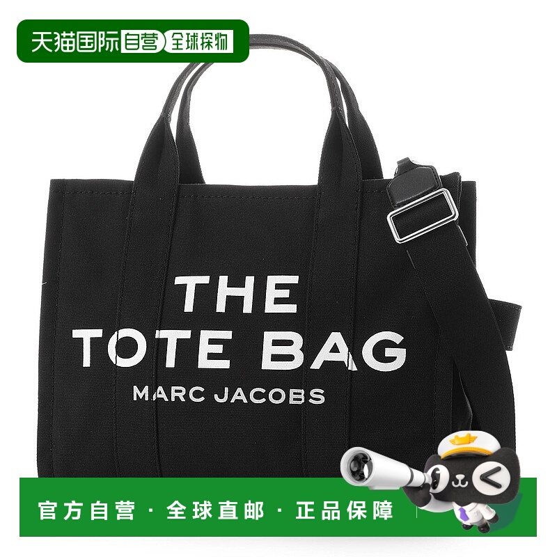 日本直邮MARC JACOBS 两用手提包黑色女士m0016161 001帆布中号手